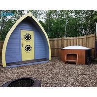 Cosy Forest Pod With Wood Fired Hot Tub & Fire Pit