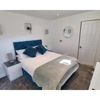 Self-contained annex with parking.