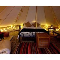 Luxury 5m Bell Tent With Log Burner Near Whitby