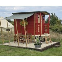 Restored circus wagon