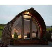Luxury Ensuite Wooden Glamping Cabin