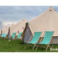 Glamping at Hay Festival