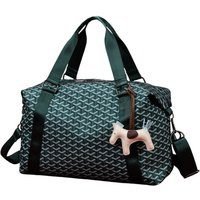 Luxury Pattern Overnight Travel Cabin Duffle Bag with Horse Keychain - 4 Colours | Wowcher