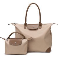 2-Piece Stylish Women's Tote Bag Set - Navy